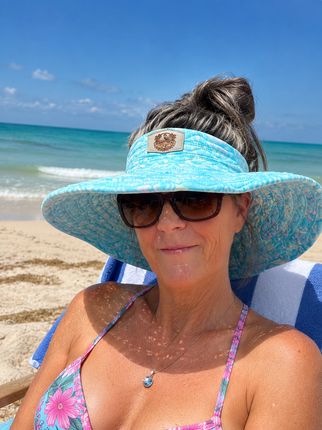 Blue Lagoon Beach Hat
