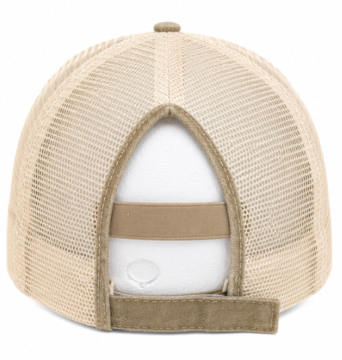 Salty Lil' Beach Distressed Trucker Hat