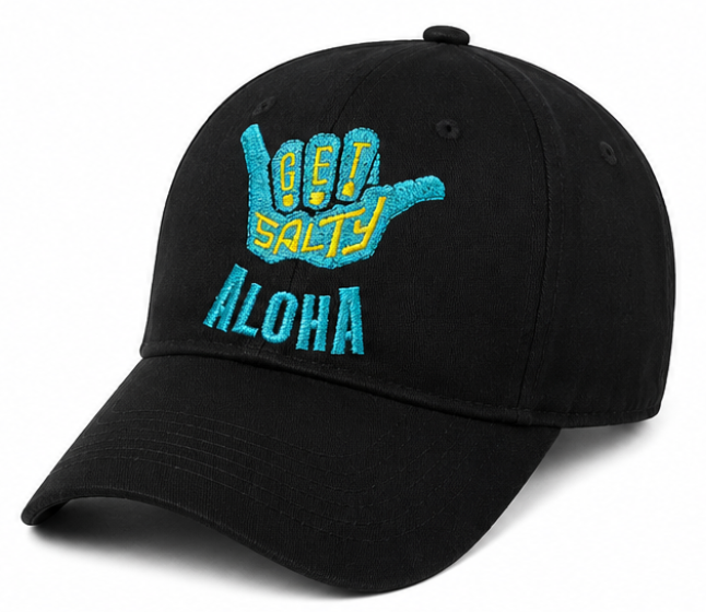 Get Salty Aloha Shaka Baseball Cap