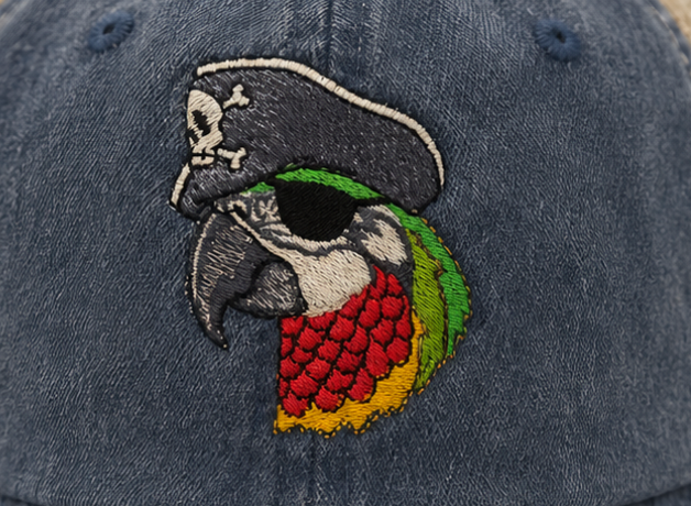 Pirate Parrot Trucker Hat