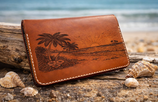Island Sunset Long Wallet